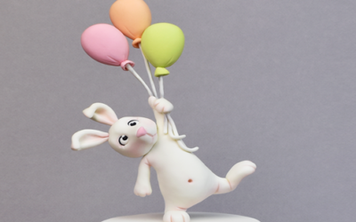 Easter bunny tutorial by Vicky Turner