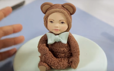 Create a Baby in Bear Costume with La Bella Aurore