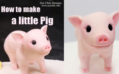 LITTLE CUTE PIG TUTORIAL