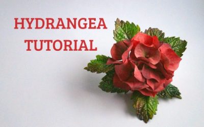 HYDRANGEA FLOWER TUTORIAL