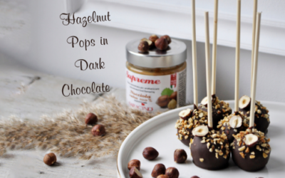 HAZELNUT POPS IN DARK CHOCOLATE