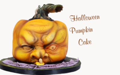 HALLOWEEN PUMPKIN CHOCOLATE CAKE VIDEO TUTORIAL