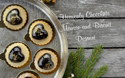 CHOCOLATE MOUSSE AND BISCUIT DESSERT