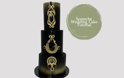 SOUTACHE WEDDING CAKE TUTORIAL