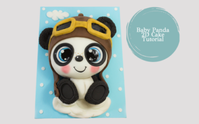 BABY PANDA 3D CAKE TUTORIAL