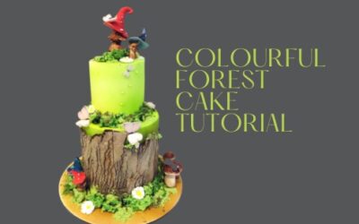 COLOURFUL FOREST CAKE