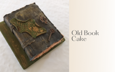 OLD BOOK CAKE