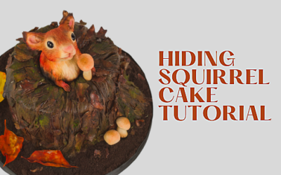 HIDING SQUIRREL CAKE TUTORIAL