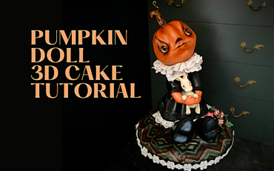 3D HALLOWEEN PUMPKIN DOLL