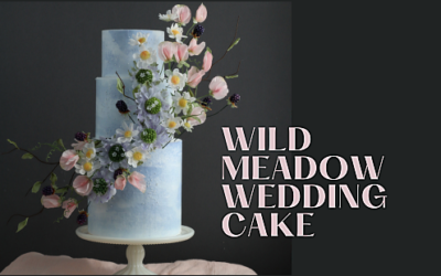 WILD MEADOW WAFER PAPER CAKE