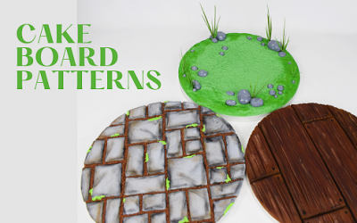 CAKE BOARD PATTERNS