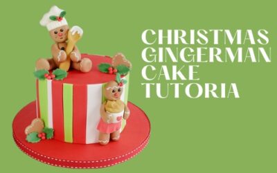 CHRISTMAS GINGERMAN CAKE TUTORIAL