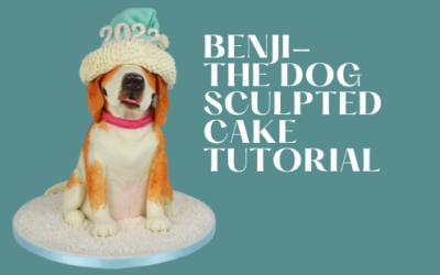 BENJI THE DOG SCULPTED CAKE TUTORIAL