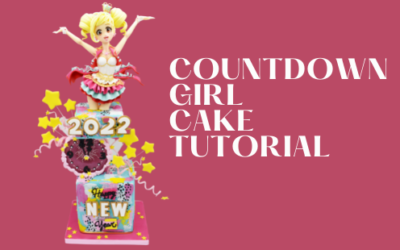 COUNTDOWN GIRL CAKE TUTORIAL