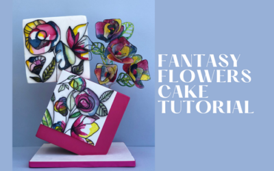 FANTASY FLOWERS CAKE TUTORIAL