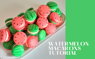 WATERMELON MACARONS TUTORIAL