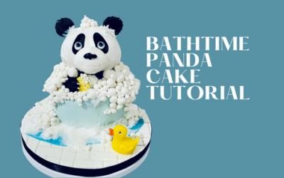 BATHTIME PANDA CAKE TUTORIAL