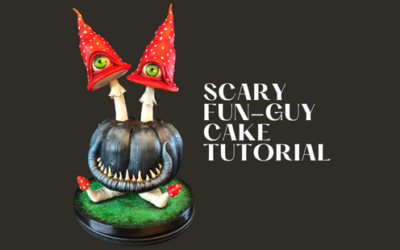 SCARY FUN-GUY CAKE AND MODELLING TUTORIAL