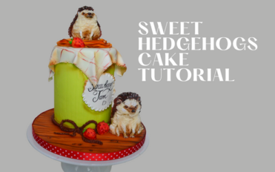 SWEET HEDGEHOGS CAKE TUTORIAL