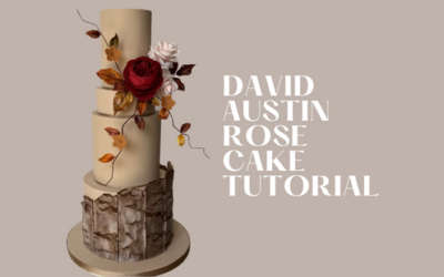 DAVID AUSTIN ROSE CAKE TUTORIAL