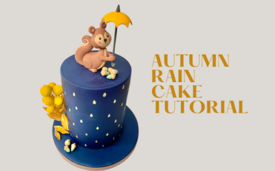 AUTUMN RAIN CAKE TUTORIAL