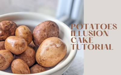 POTATOES ILLUSION CAKE TUTORIAL