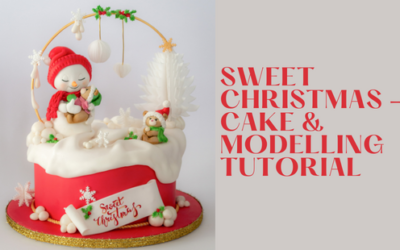 SWEET CHRISTMAS CAKE AND MODELLING TUTORIAL