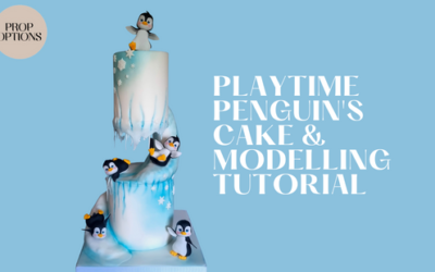 PLAYTIME PENGUIN’S CAKE AND MODELLING TUTORIAL