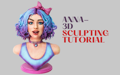 ‘ANNA’ BUST SCULPTING TUTORIAL