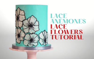 ‘LACE ANEMONES’ BEAUTIFUL LACE FLOWERS TUTORIAL