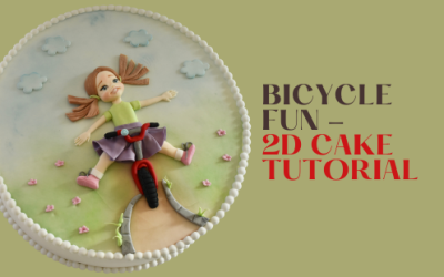 BICYCLE FUN – 2D CAKE TUTORIAL