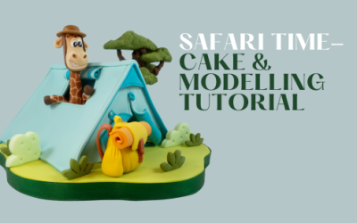 FUNNY SAFARI THEMED CAKE TUTORIAL