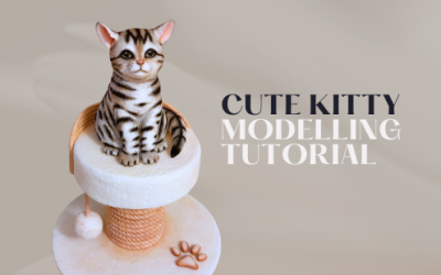 HOW TO: MAKE CUTE KITTY CAKE TOPPER