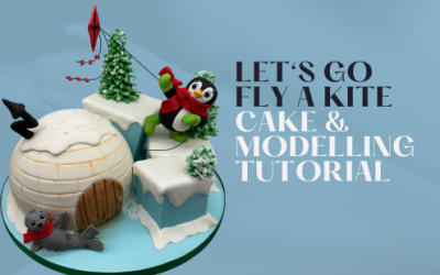 HOW TO: MAKE CUTE WINTER THEMED CAKE