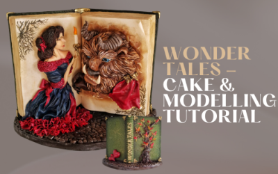 HOW TO: MAKE WONDER TALES 3D BOOK CAKE