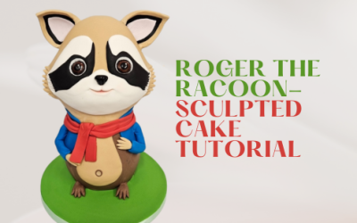 HOW TO: MAKE 3D SCULPTED RACOON CAKE