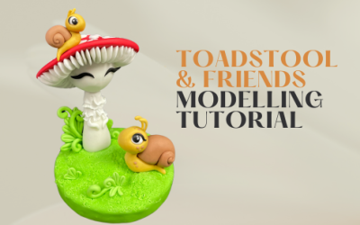 HOW TO: MAKE TOADSTOOL CAKE TOPPER