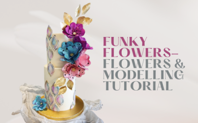 HOW TO: MAKE FANTASY FUNKY FLOWERS CAKE