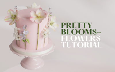 HOW TO: MAKE PRETTY BLOOMS CAKE