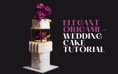 HOW TO: MAKE ELEGANT ORIGAMI MODERN WEDDING CAKE