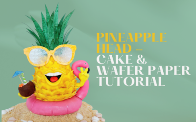 HOW TO: MAKE PINEAPPLE HEAD 3D CAKE