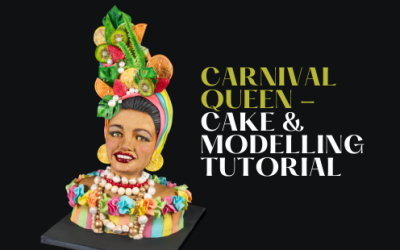 HOW TO: MAKE CARNIVAL QUEEN 3D SCULPTED CAKE