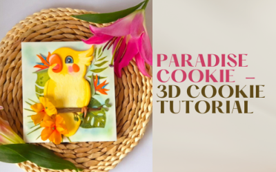 HOW TO: MAKE 3D PARROT COOKIE