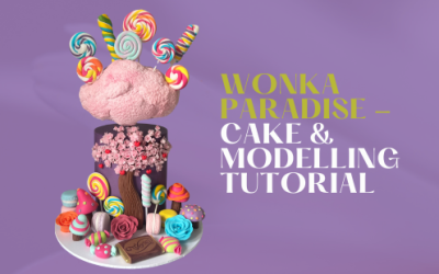 HOW TO: MAKE WONKA THEMED CAKE