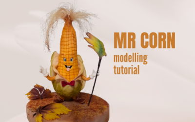 HOW TO: MAKE FUNNY CORN FIGURINE